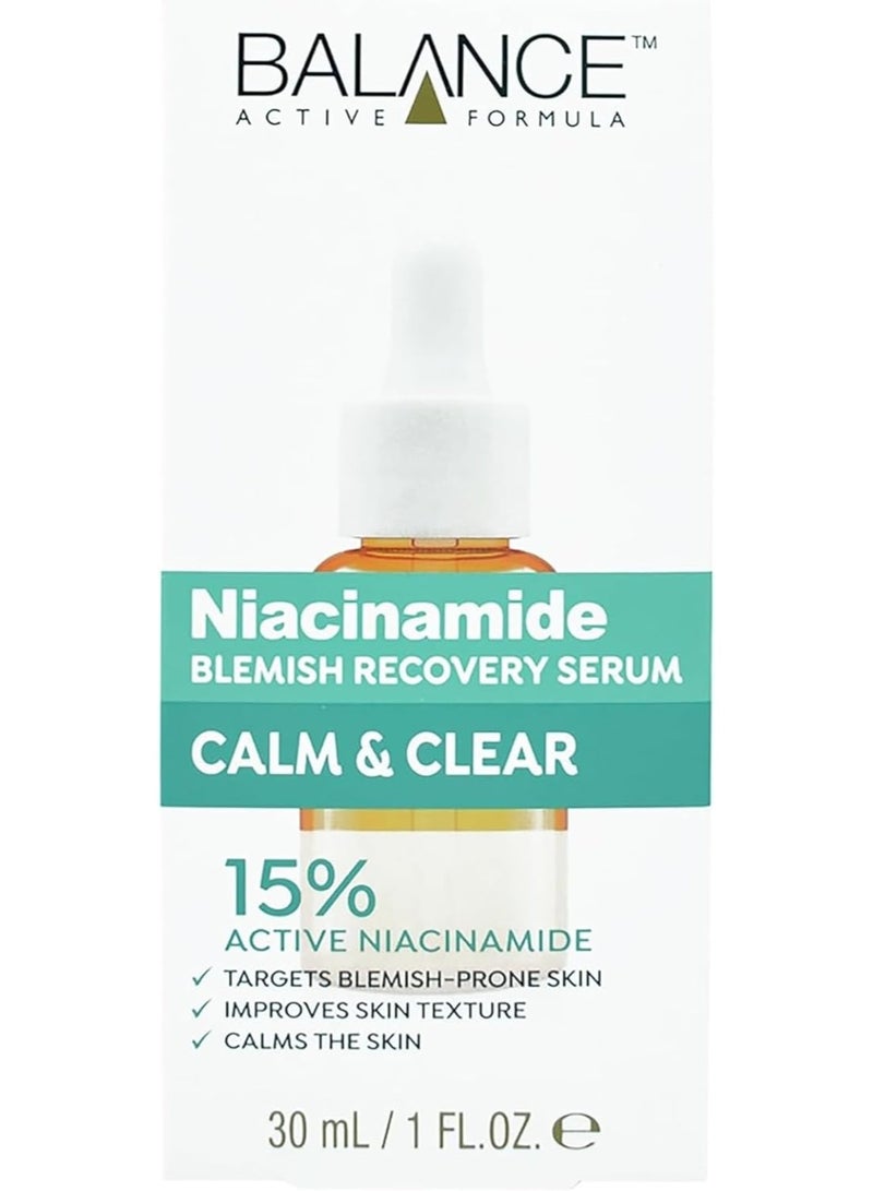 Balance Active Formula Niacinamide Blemish Recovery Serum 30ml - Image 1